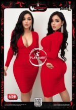 ⁦فستان ضيق بأكمام طويلة⁩ - الصورة ⁦2⁩