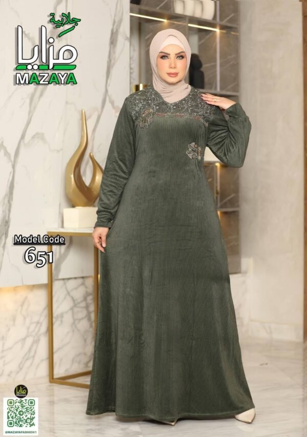 ⁦عبايه قطيفه⁩ - الصورة ⁦1⁩
