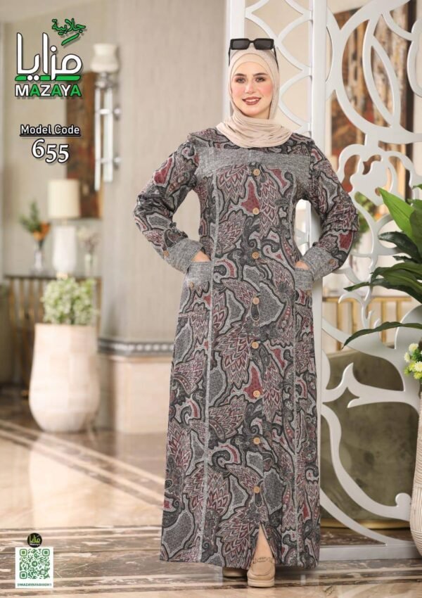 ⁦عبايه قطيفه⁩ - الصورة ⁦1⁩