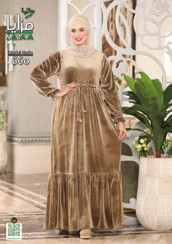 ⁦عبايه قطيفه⁩ - الصورة ⁦1⁩