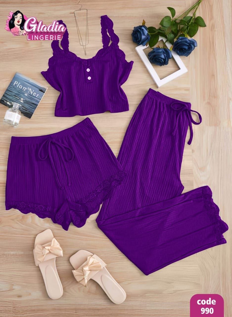 5766890350147913909 بيجامه 3 قطع - الصورة 6