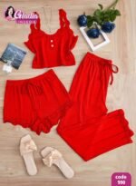 بيجامه 3 قطع - الصورة 4