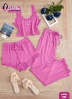 بيجامه 3 قطع