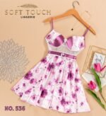 ⁦قميص ستان مشجر⁩ - الصورة ⁦4⁩