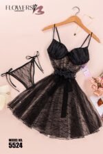 قميص تل ف ستان قطعتين - الصورة 6