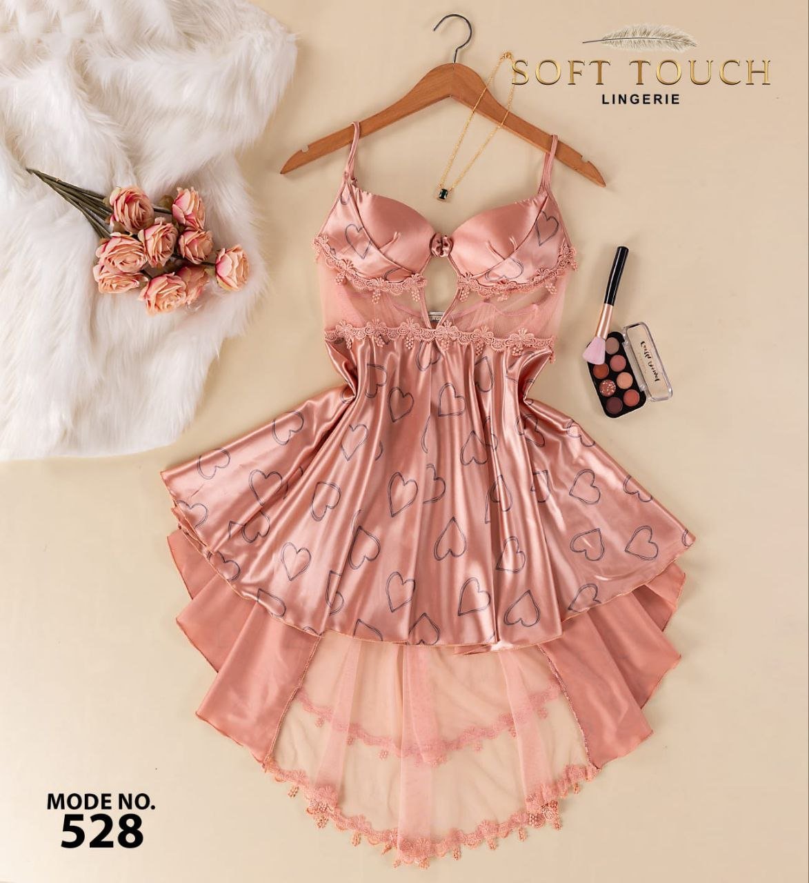 5832636610003452842 قميص حمالات ستان - الصورة 2