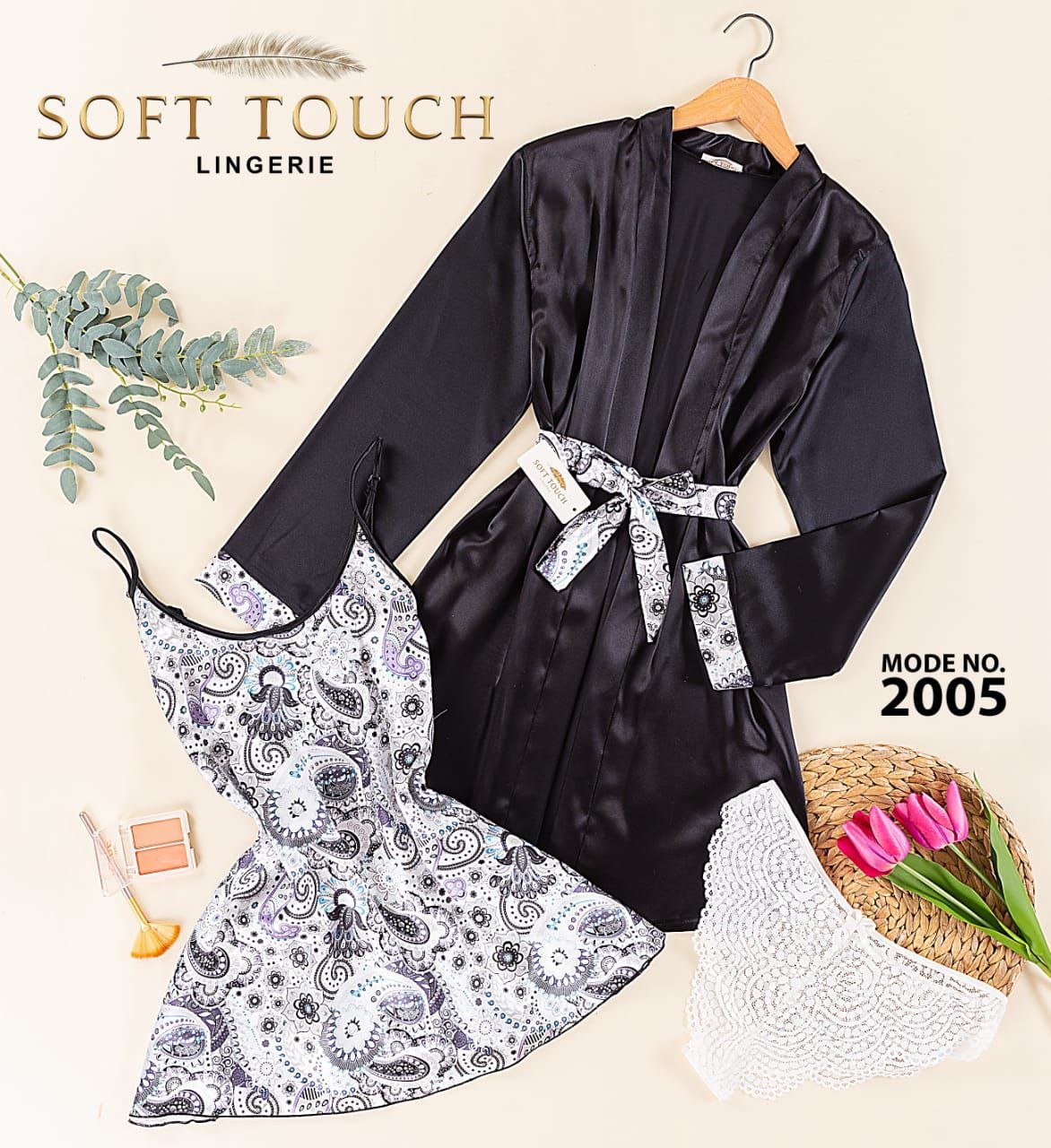 5890896445509321523 قميص ستان بروب ٣ قطع - الصورة 4