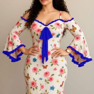 قميص مشجر بكم