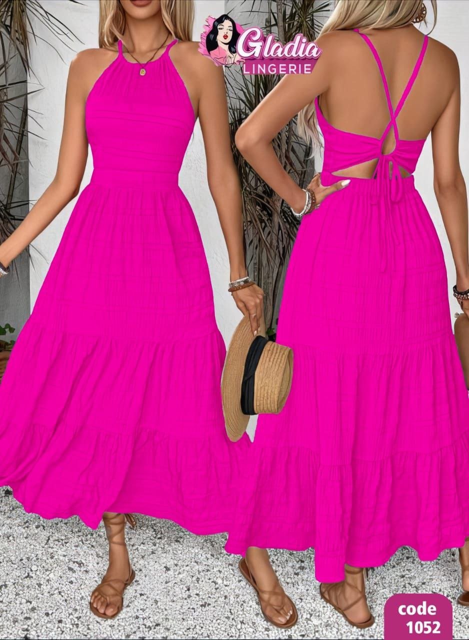 5906988481081624556 فستان طويل حمالات - الصورة 3