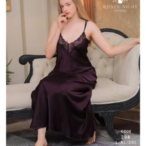 قميص ستان طويل حمالات