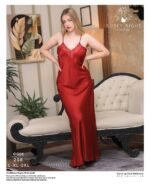 قميص ستان طويل حمالات - الصورة 3