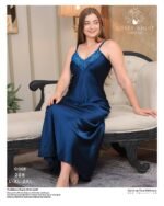 قميص ستان طويل حمالات - الصورة 4