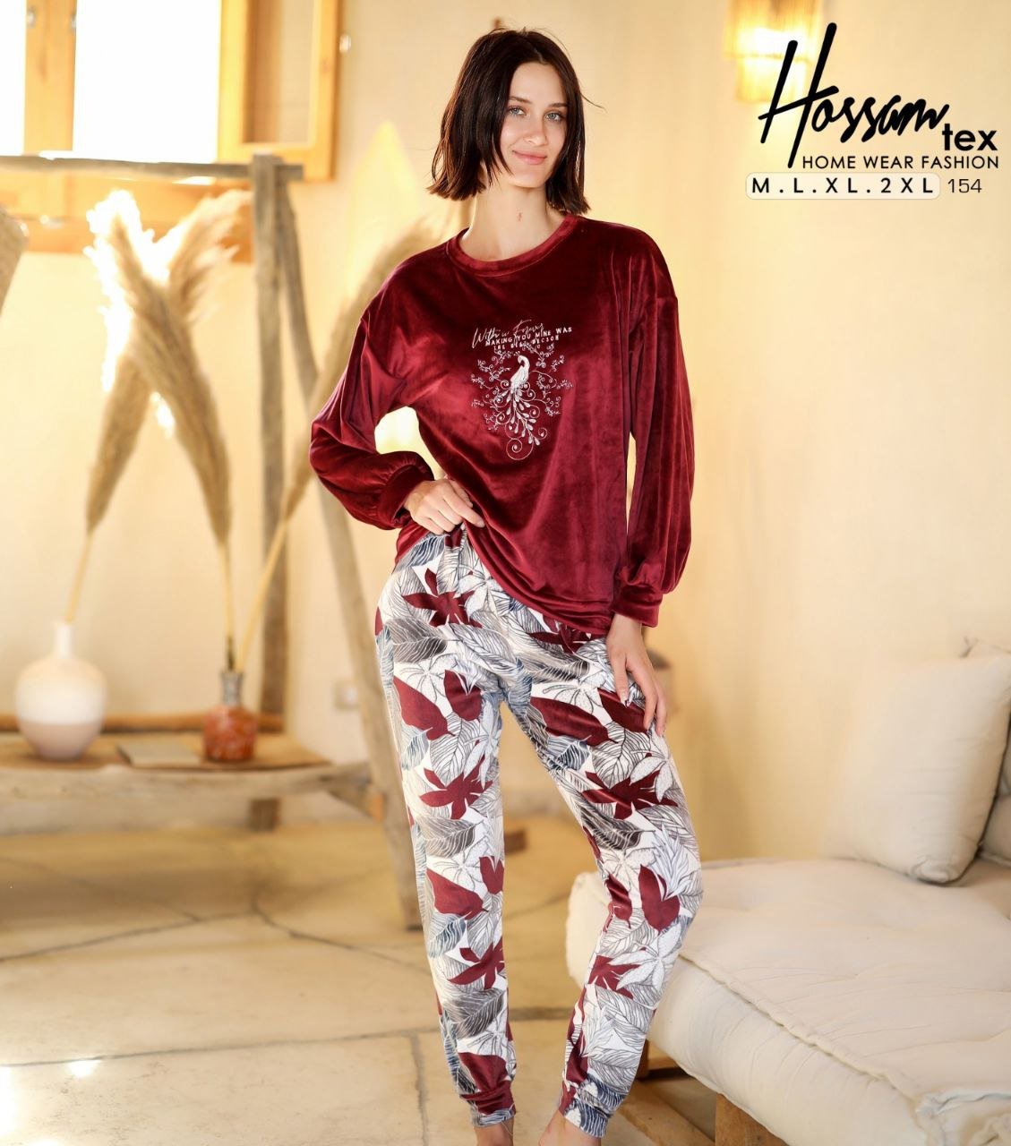 5926755458176110027 بيجامه قطيفه - الصورة 1