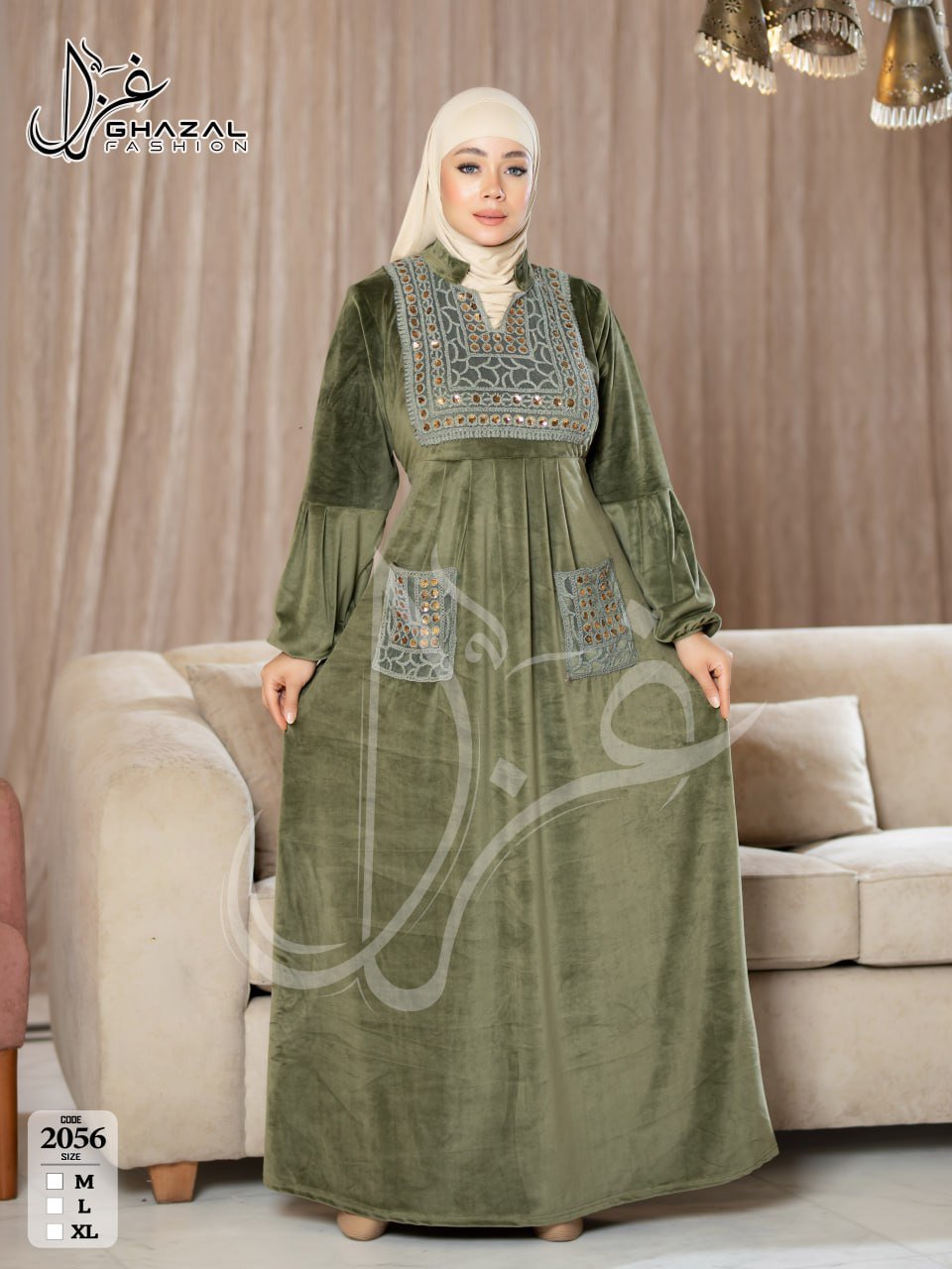 5951965069367691478 عبايه قطيفه - الصورة 2