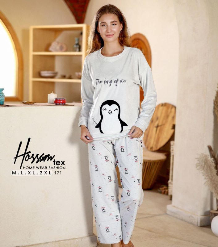 5956355728535046460 بيجامه قطيفه - الصورة 1