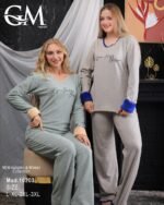 بيچامه مقلمه قطعتين