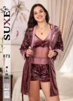 بچامه قطيفه حمالات شورت - الصورة 3