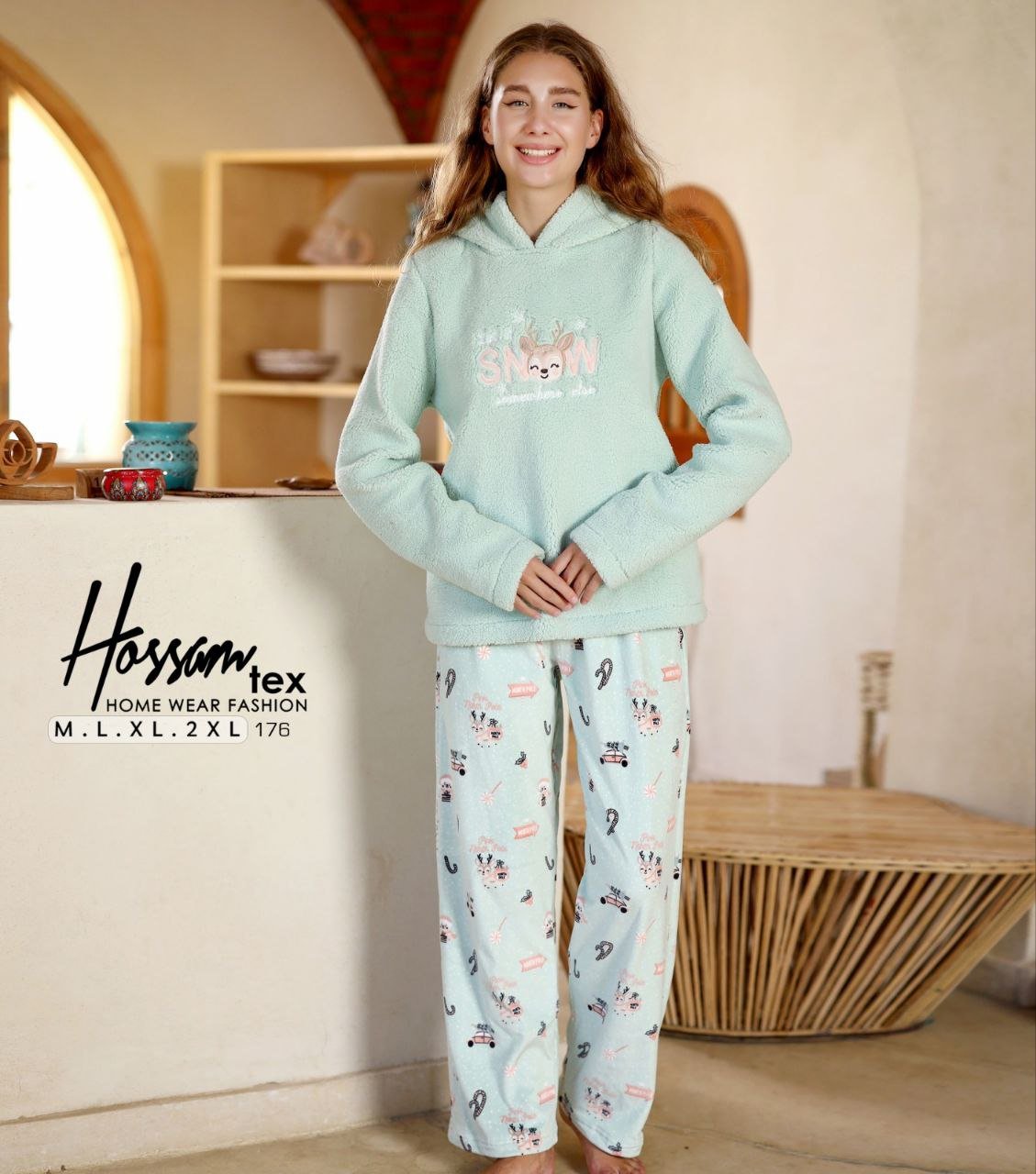 5988027212512742261 بيجامه قطيفه - الصورة 2