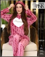 ⁦بيجامه قطيفه بولار⁩ - الصورة ⁦2⁩