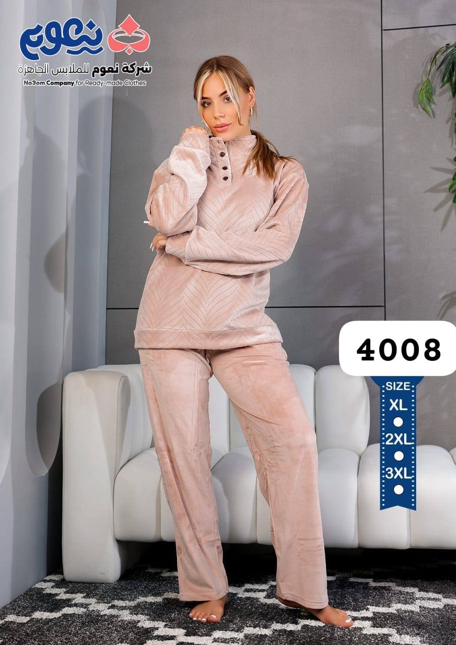 5994635814266586966 بيجامه قطيفه - الصورة 2