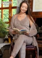 بچامه قطيفه حمالات ٣ قطع - الصورة 3