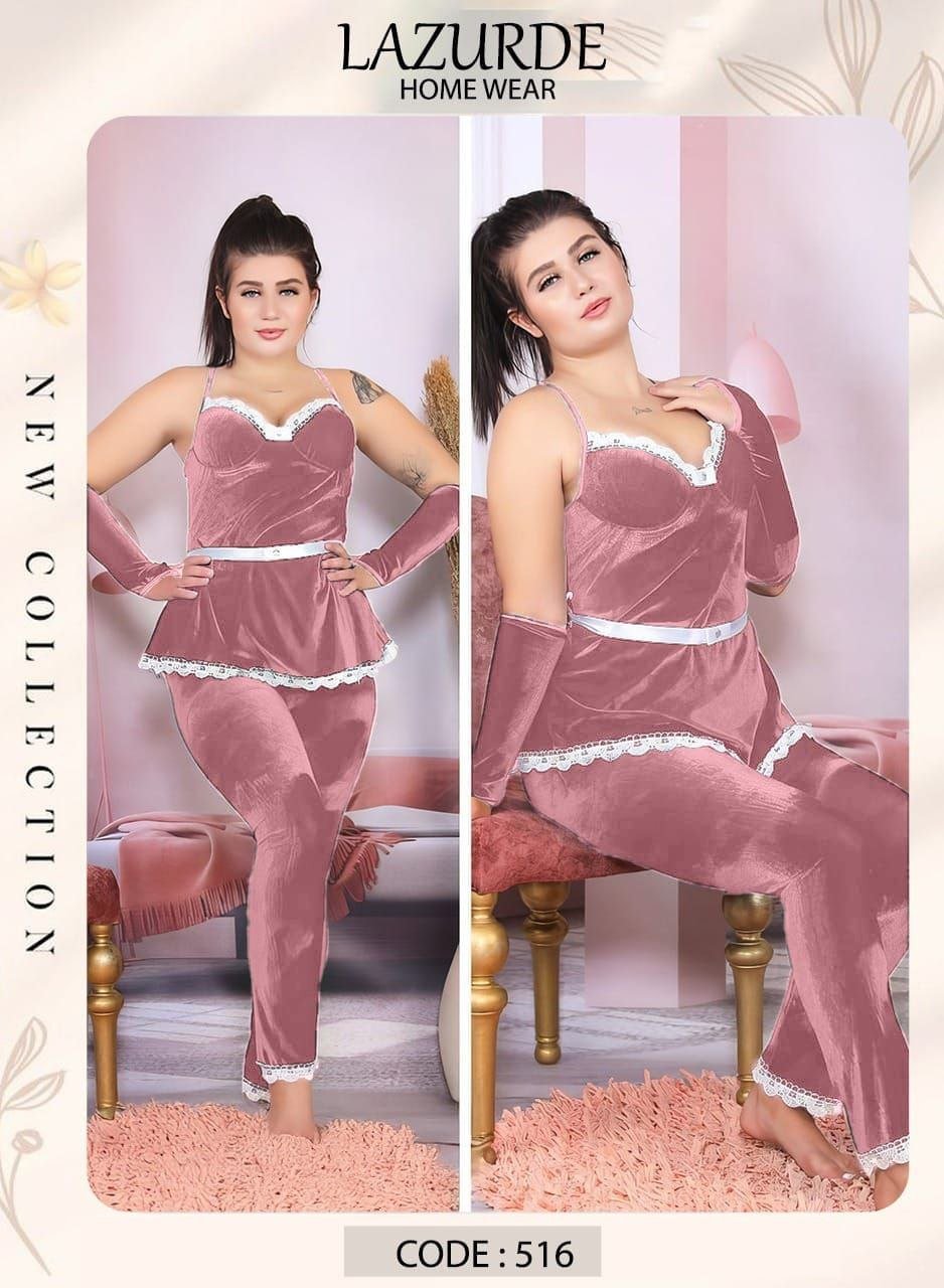 6007836731258292626 بيجامه قطيفه حمالات - الصورة 7