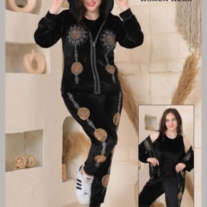 بيجامه قطيفه 3 قطع