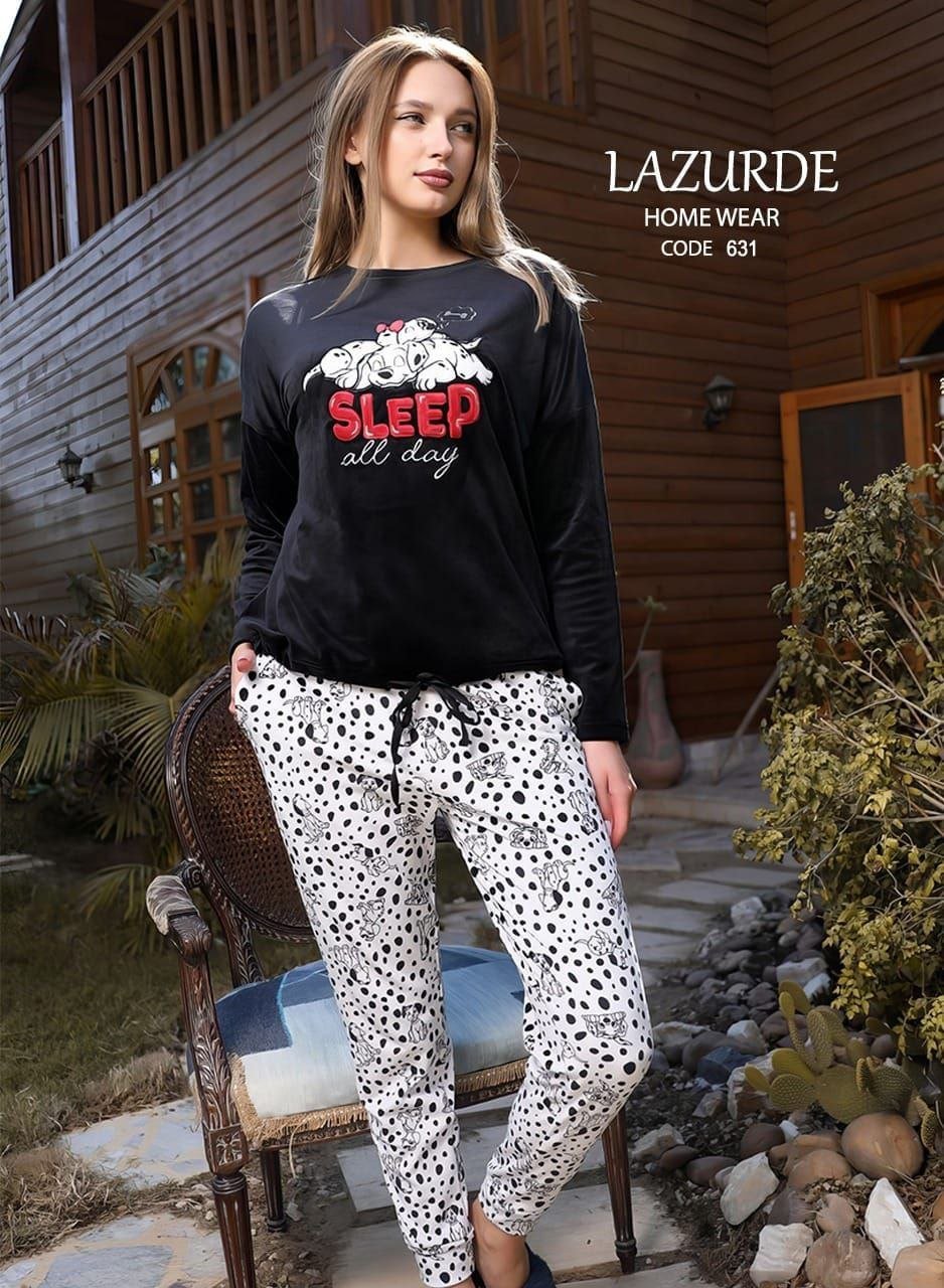 6017118537837037673 بيجامه قطيفه - الصورة 1