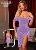 ⁦فستان كب قطيفه⁩ - الصورة ⁦10⁩