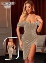 فستان كب قطيفه