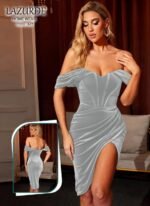 ⁦فستان كب قطيفه⁩ - الصورة ⁦6⁩