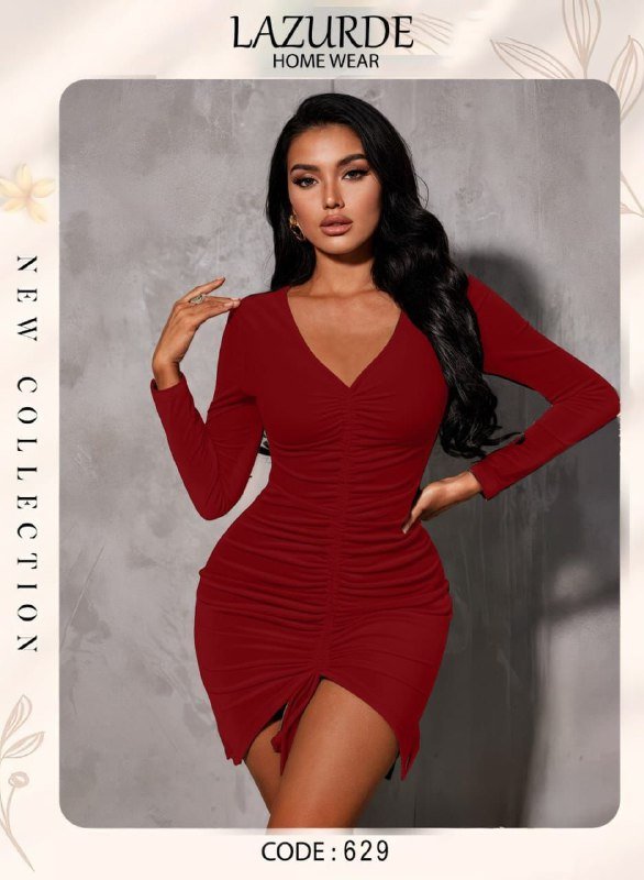 6017118537837037693 فستان بكم شداد قصير - الصورة 10