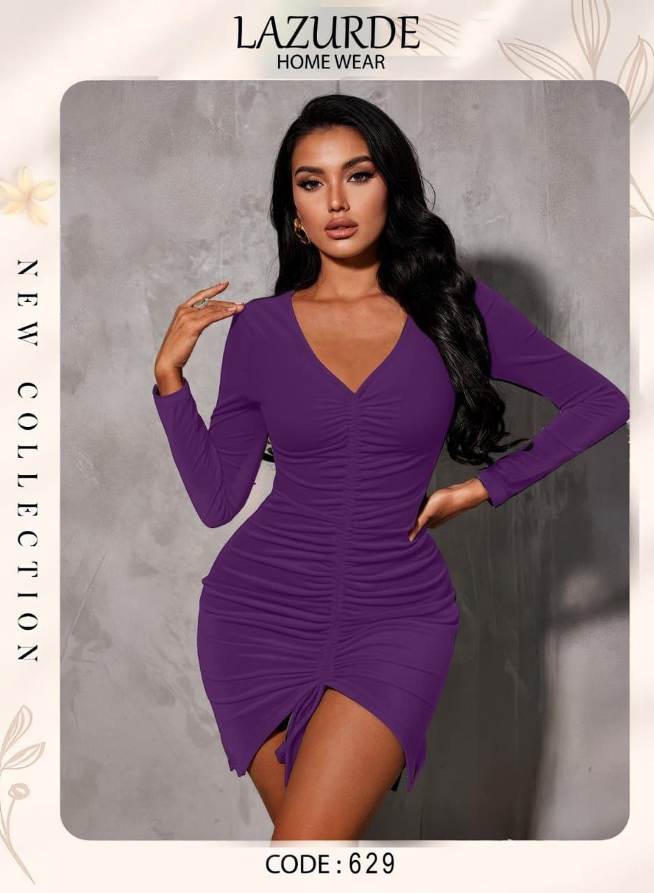 6017118537837037695 فستان بكم شداد قصير - الصورة 9