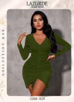 فستان بكم شداد قصير - الصورة 6