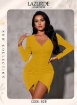 فستان بكم شداد قصير - الصورة 5