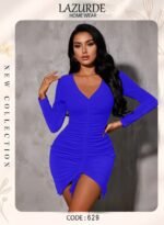 فستان بكم شداد قصير - الصورة 4