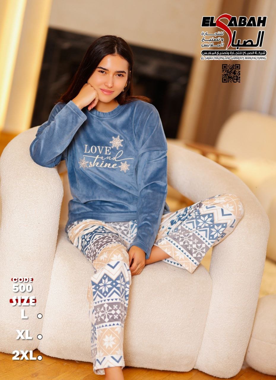 6019174195084249773 بيجامه قطيفه - الصورة 1