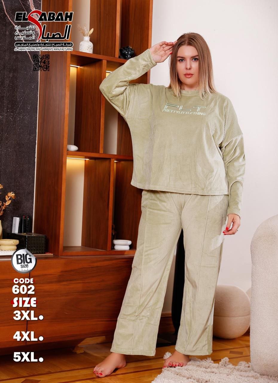 6019174195084250058 بيجامه قطيفه - الصورة 1