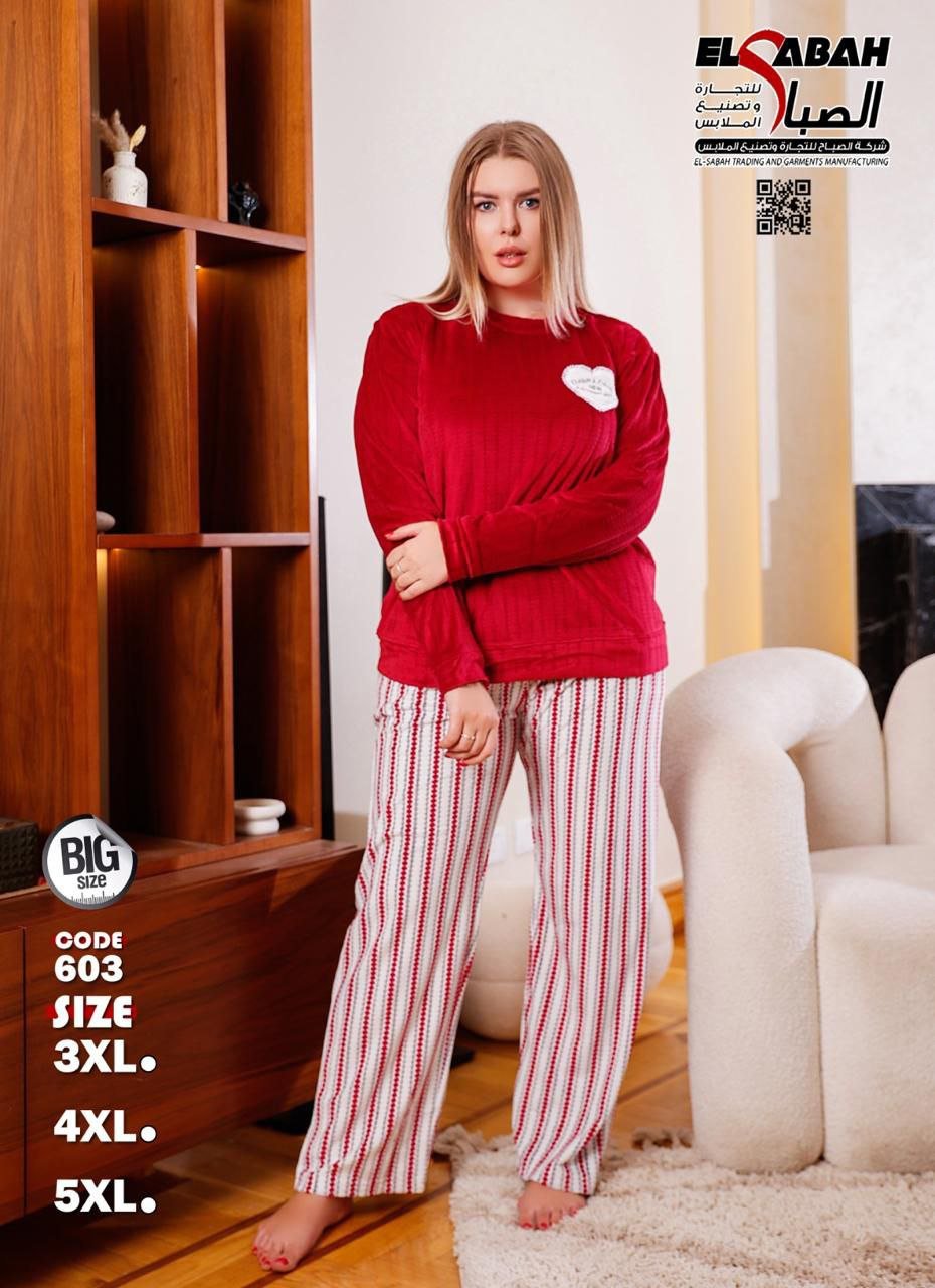 6019174195084250065 بيجامه قطيفه - الصورة 3