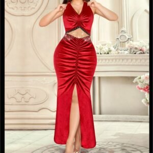 فستان قطيفه