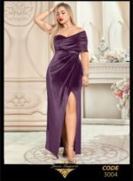 فستان قطيفه طويل - الصورة 6