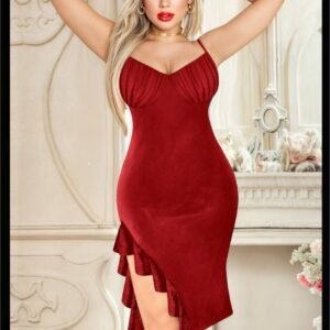 فستان قطيفه