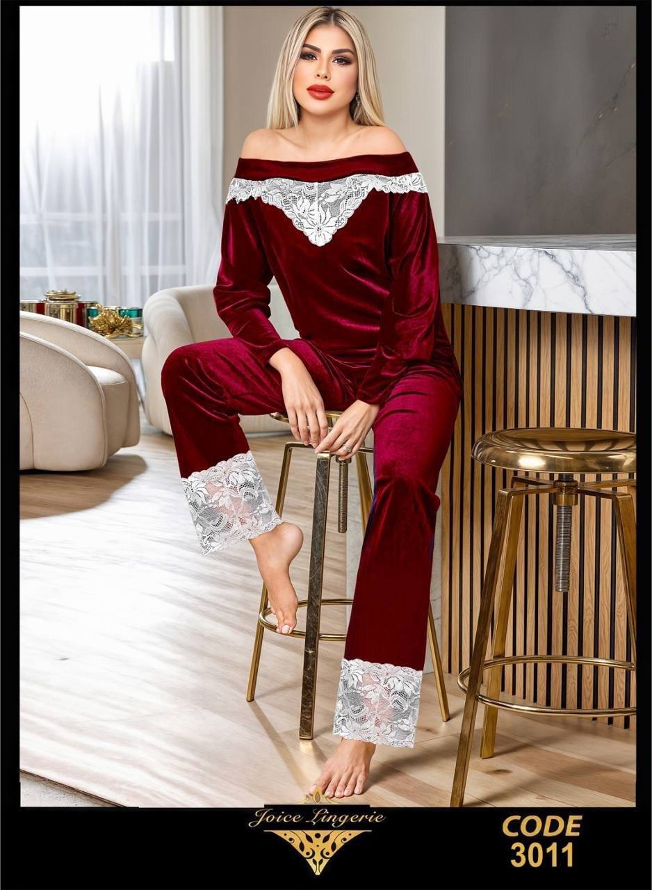 6028388712410369345 بيجامه قطيفه - الصورة 1