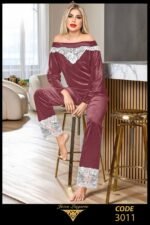 بيجامه قطيفه - الصورة 4