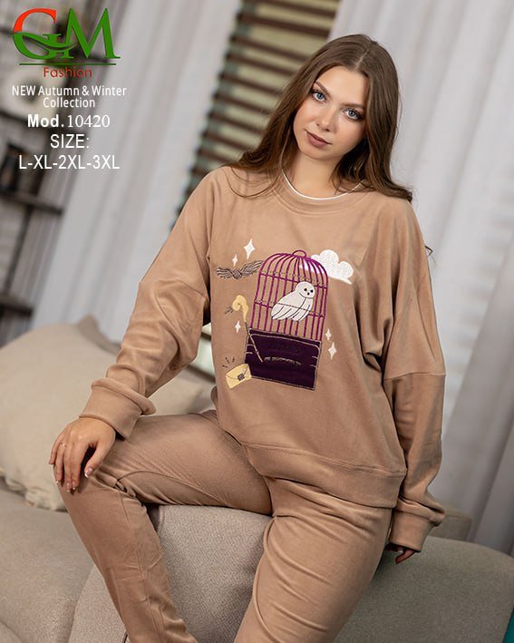 6030592687763212692 بيجامه قطيفه - الصورة 5