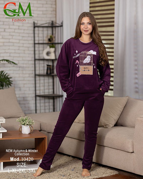 6030592687763212693 بيجامه قطيفه - الصورة 6