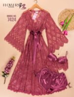 ⁦بيجامه ستان شورت بروب⁩ - الصورة ⁦5⁩