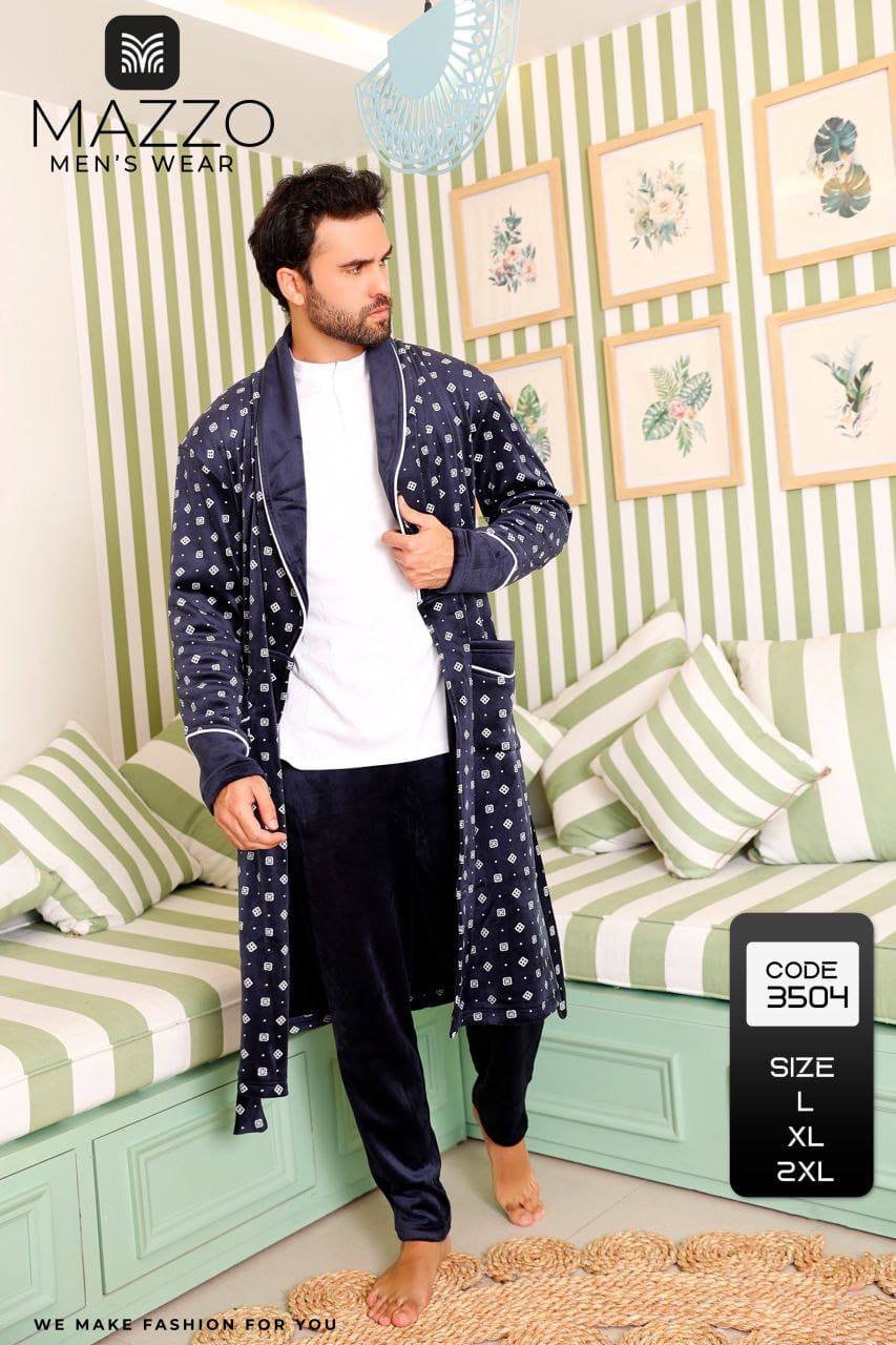 6048396061648293022 بچامه رجالي ٣ قطع بروب - الصورة 2