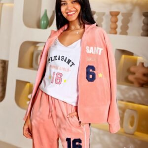 بيجامه قطيفه 3 قطع