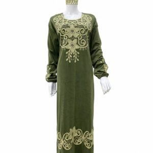 عبايه قطيفه منقوشه